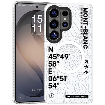 Чехол Benks MagClap Mont-Blanc для Samsung S26 Ultra (MagSafe)