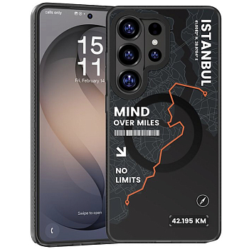 Чехол Benks MagClap City Istanbul для Samsung S26 Ultra (MagSafe)