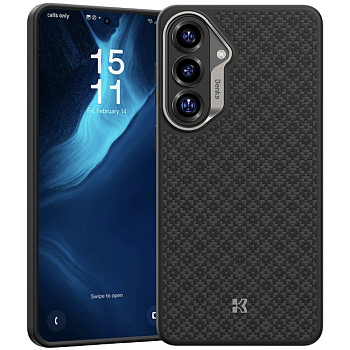 Кевларовый чехол Benks ArmorPro ArmorGrid для Samsung S26 (MagSafe)